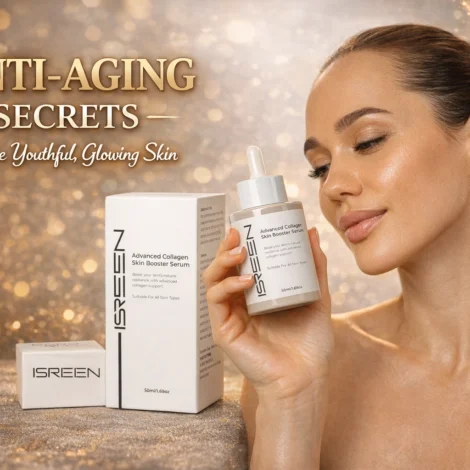 Glowing beauty with ISREEN serum
