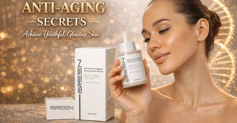 Glowing beauty with ISREEN serum