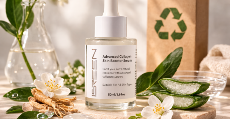 Sustainable Skincare with Isreen Collagen Serum
