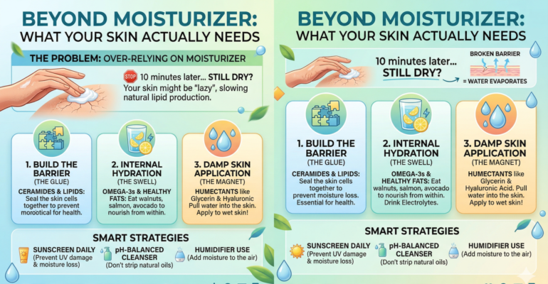 Stop Relying on Moisturizer!