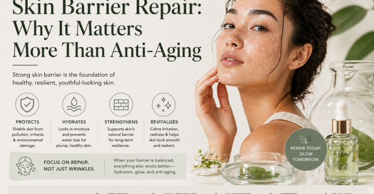 Skin Barrier Repair: Why It Matters More Than Anti-Aging