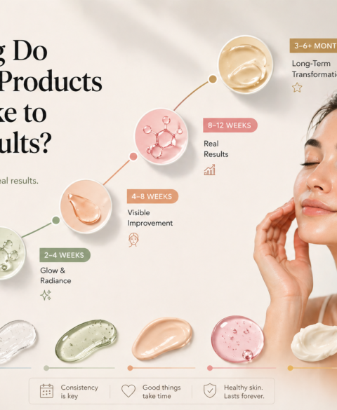 how long skincare takes to work?