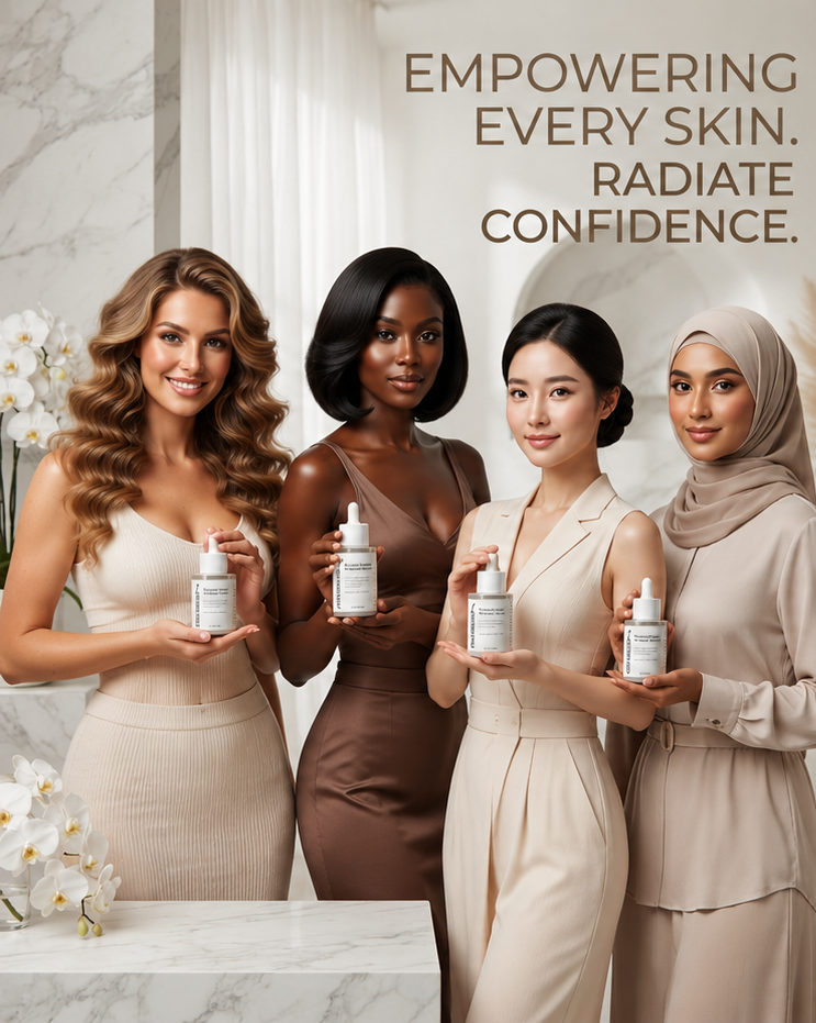 model for all skin types