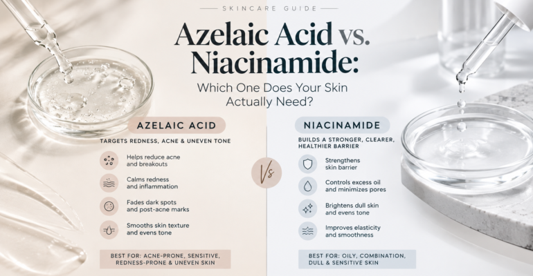 Azelaic Acid vs. Niacinamide: Which One Does Your Skin Actually Need?