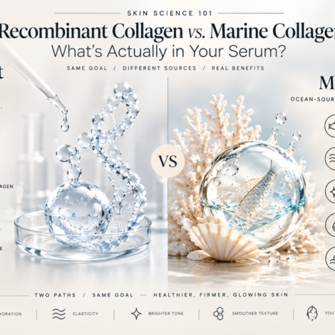 Recombinant Collagen vs. Marine Collagen: What's Actually in Your Serum?